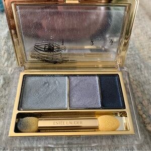 Estee Lauder Eyeshadow Palette - Silver, Purple, Black Trio Ombré .07 Oz.